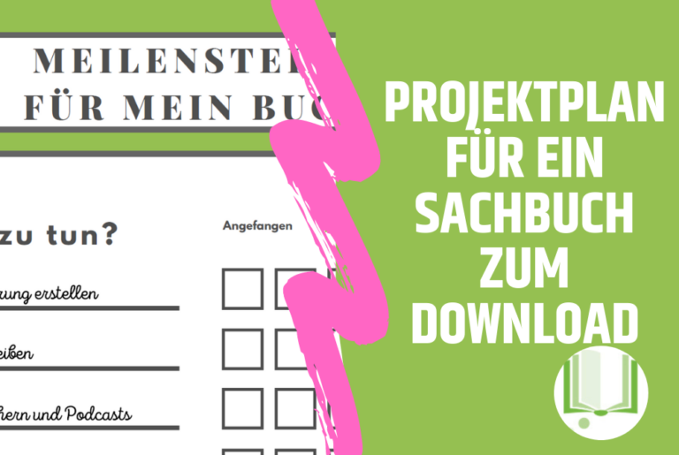 Projektplan für Sachbuch