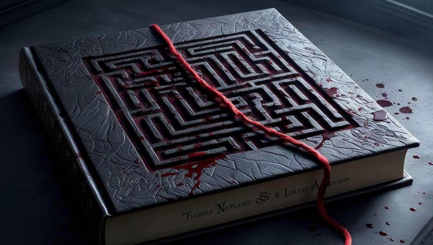 Ny krimiserie. Illustration af forsiden til Det Inderste Rum