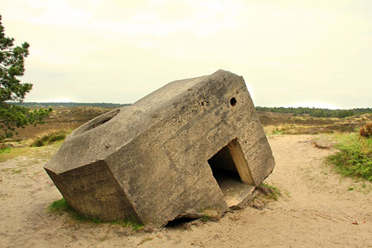 Bunker på Rømø, hvor Ulrik Lauritzens trilogi udspillede sig. Nu er en ny krimiserie på vej.