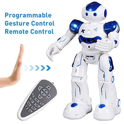 SGILE Recargable Robot de Radiocontrol Juguete, Programación Inteligente Robotica Gestos Sensación Bailando Cantando Caminando para Niños Regalo.