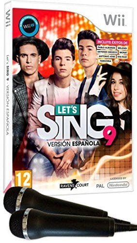 Let’s Sing 9 – Versión Española + 2 Micrófonos WII