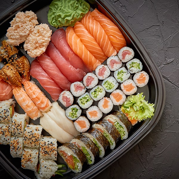 sushi och wasabi