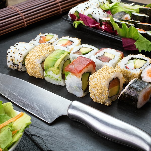 delade meningar om sushi nyttigt