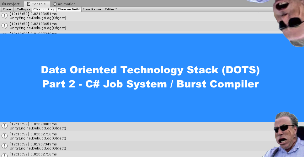 Unity C# Job system and Burst Compiler/DOTS introduction – Undefined Games