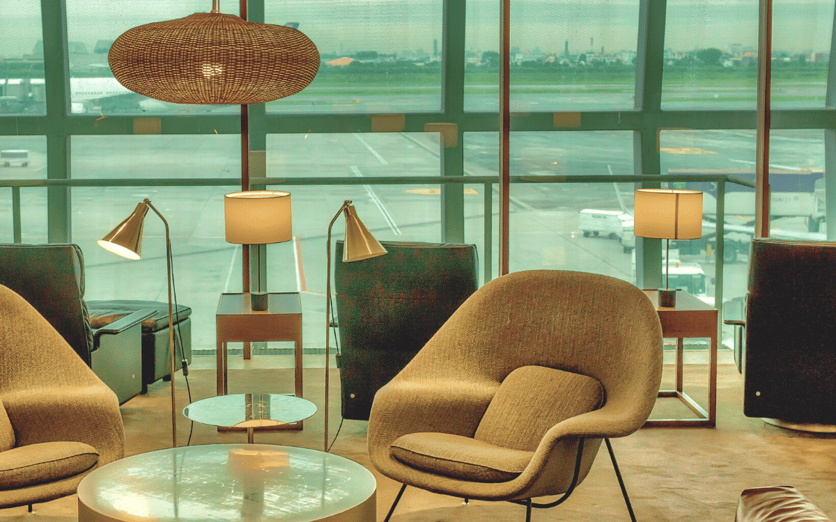 Holiday Travel Tips Airport Lounge