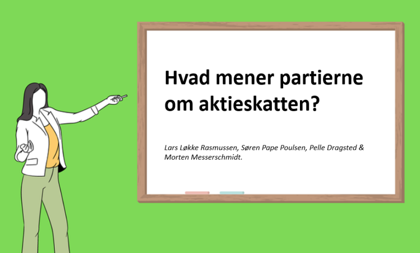 Hvad mener partierne om aktieskat?