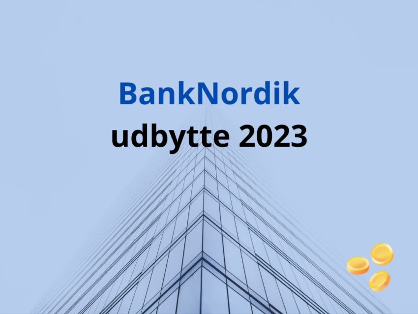 BankNordik udbytte 2023