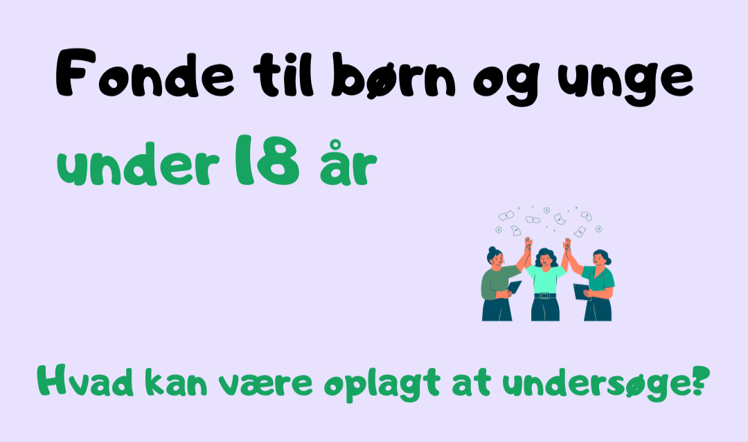Fonde til børn og unge under 18 år unge investorer