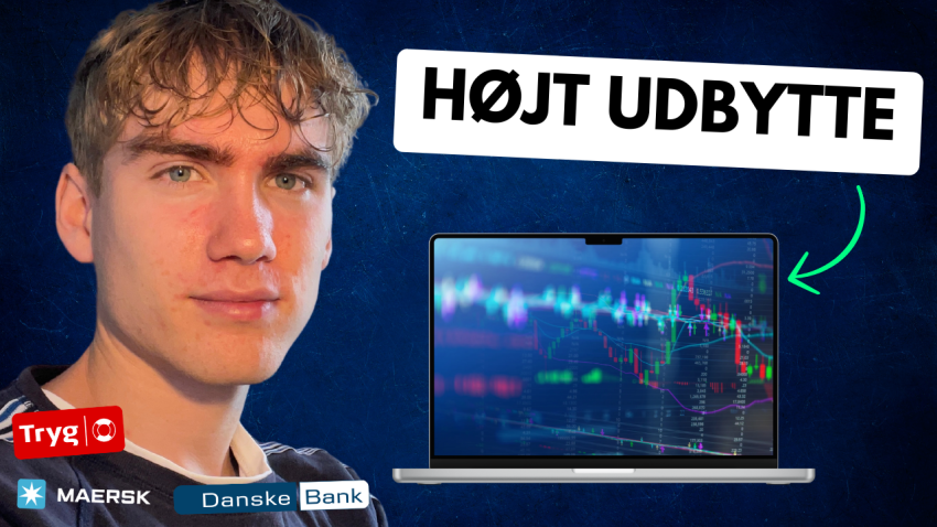Danske aktier med højt udbytte i 2025