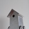 vogelhuisje op wielen wooden bird house on wheels