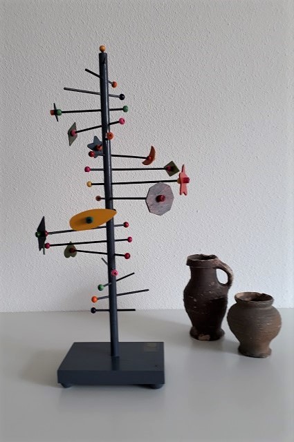 small spinning sculpture