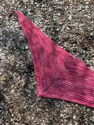 Skiveren Sjalet  (Trekantet sjal på pind 4)