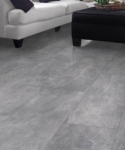 Visio grande grijs beton look tegel laminaat 35456