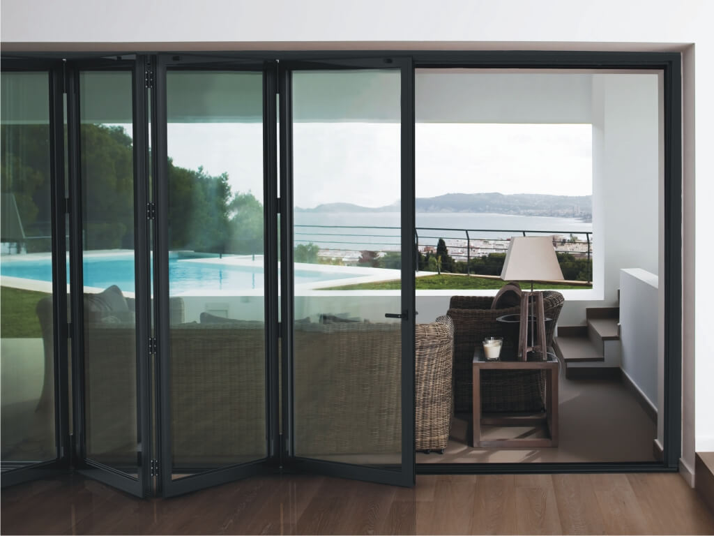 black bifolds