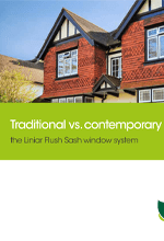 liniar flush sash windows