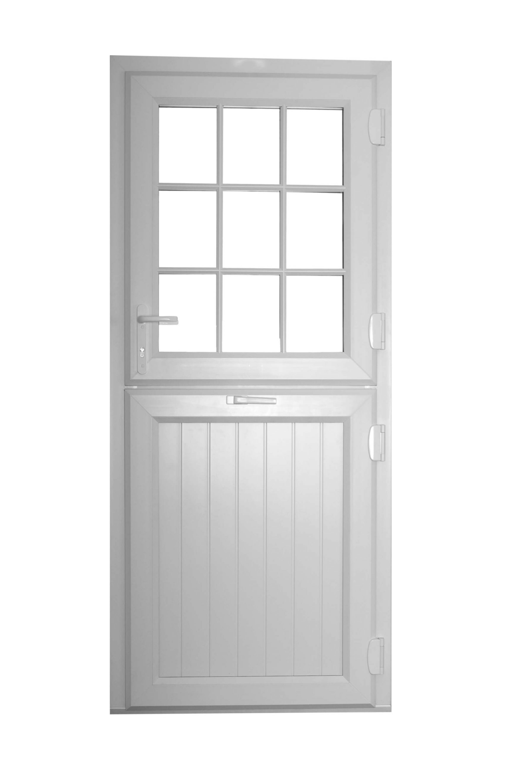 white stable door