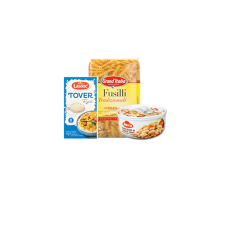 Pasta, rijst, wereldkeuken