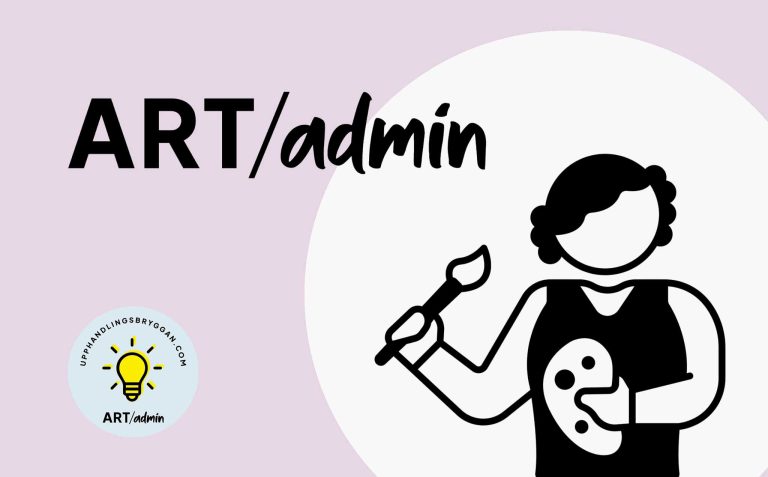 Infoträff om projektet ArtAdmin 3 & 31 maj