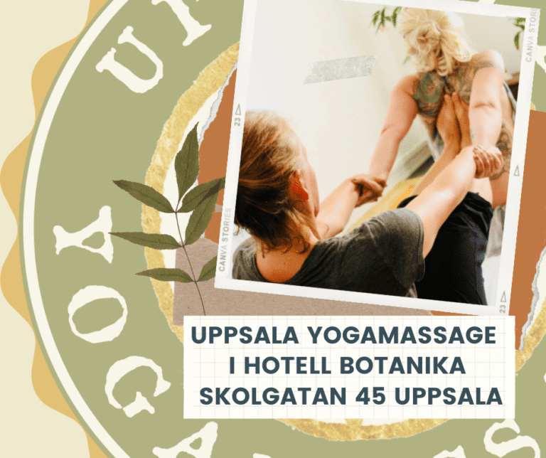 yogamassage massage hotell uppsala