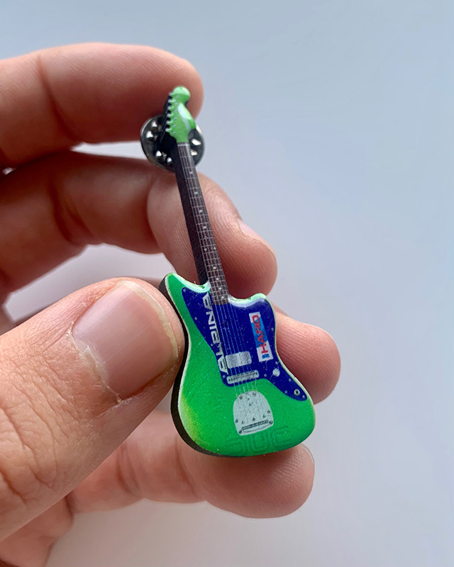 Pin on Green Electric Guitars