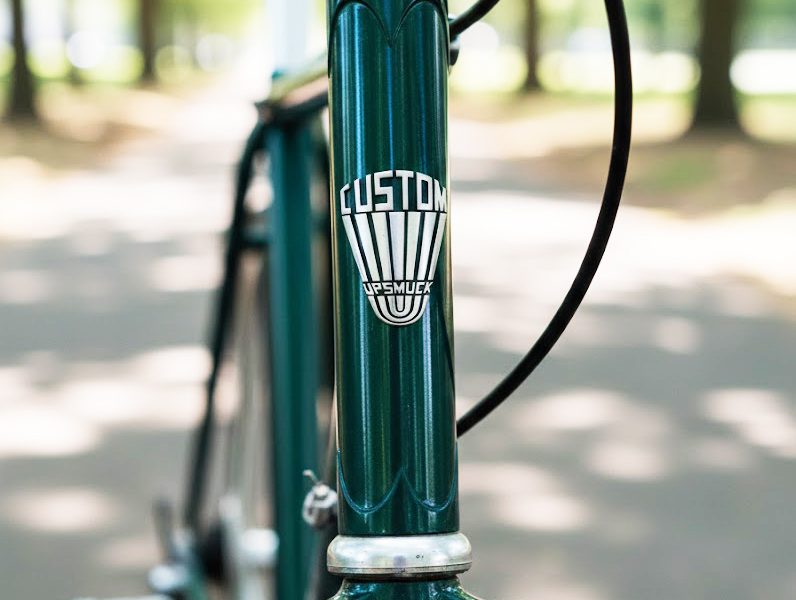 Custom Headbadge retro bicycle