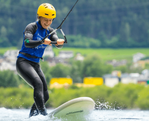 Statisches Seil Surfen