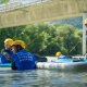 Surfer in water