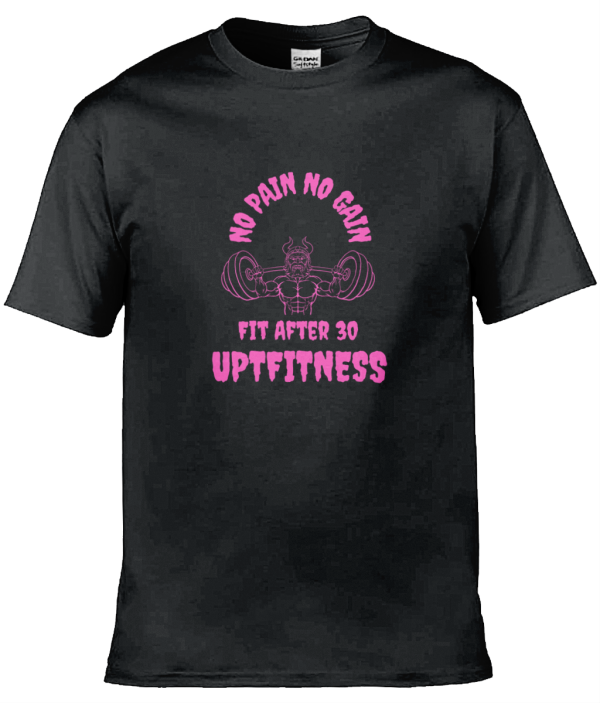 T-Shirt NO PAON NO GAIN VIKING WITH BAR PINK