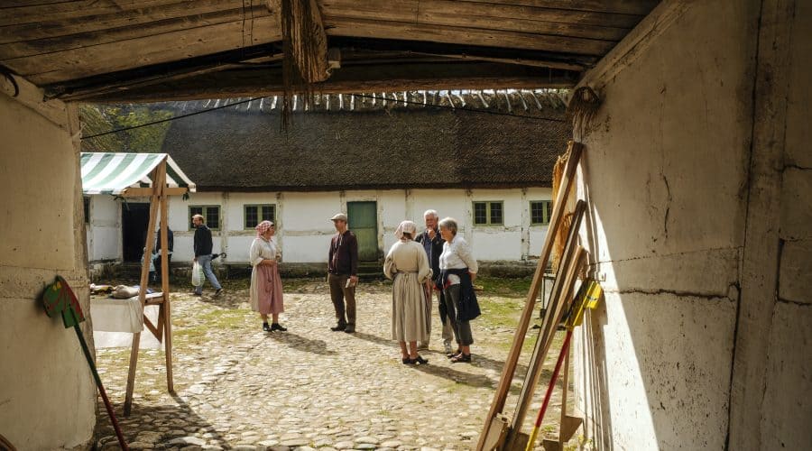 Gammelgård innergården, Kulturen in Lund