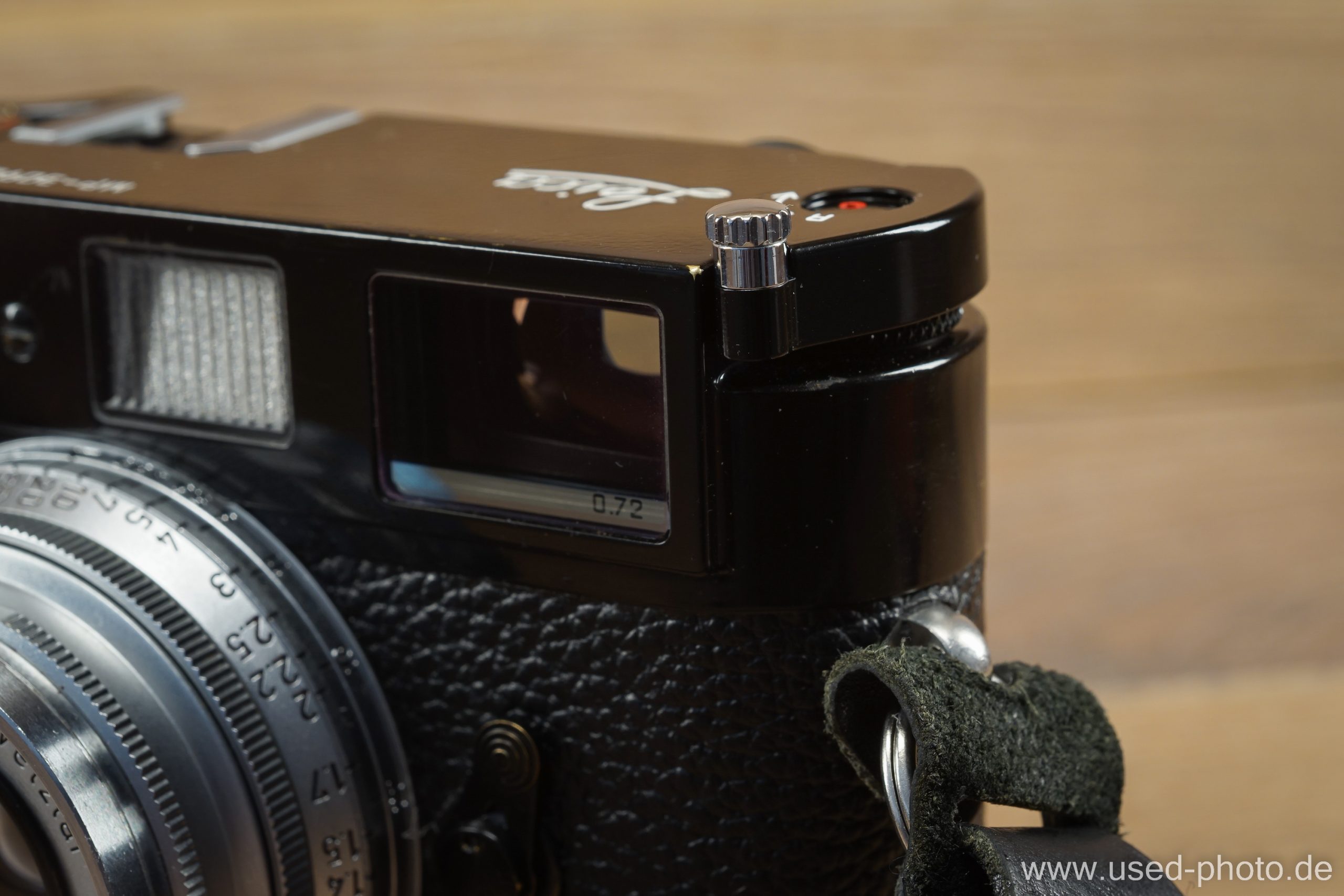 RAR* Leica MP Rückspulkurbel | Black Paint | 14438 | OVP – An. & Verkauf  von Fototechnik