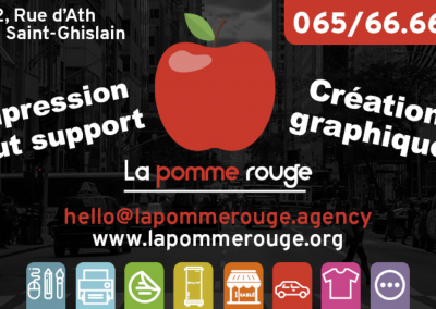 La pomme rouge