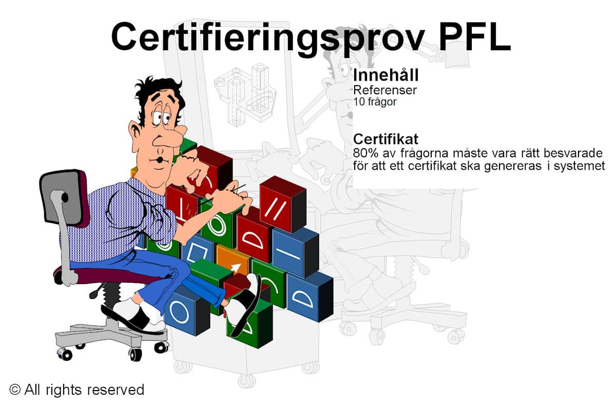 Skyddad: Certifieringsprov PFL
