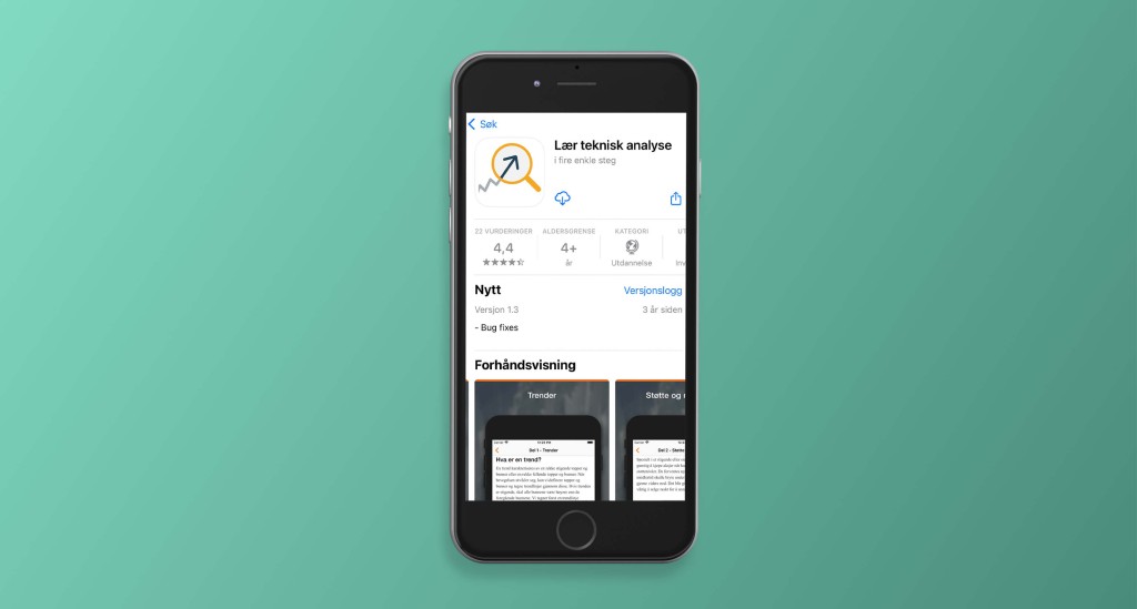 lær teknisk analyse beste aksje app