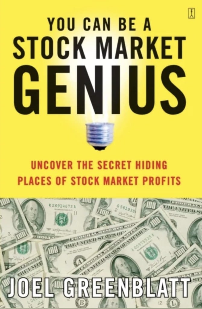 you can be a stock market genius joel greenblatt book buy