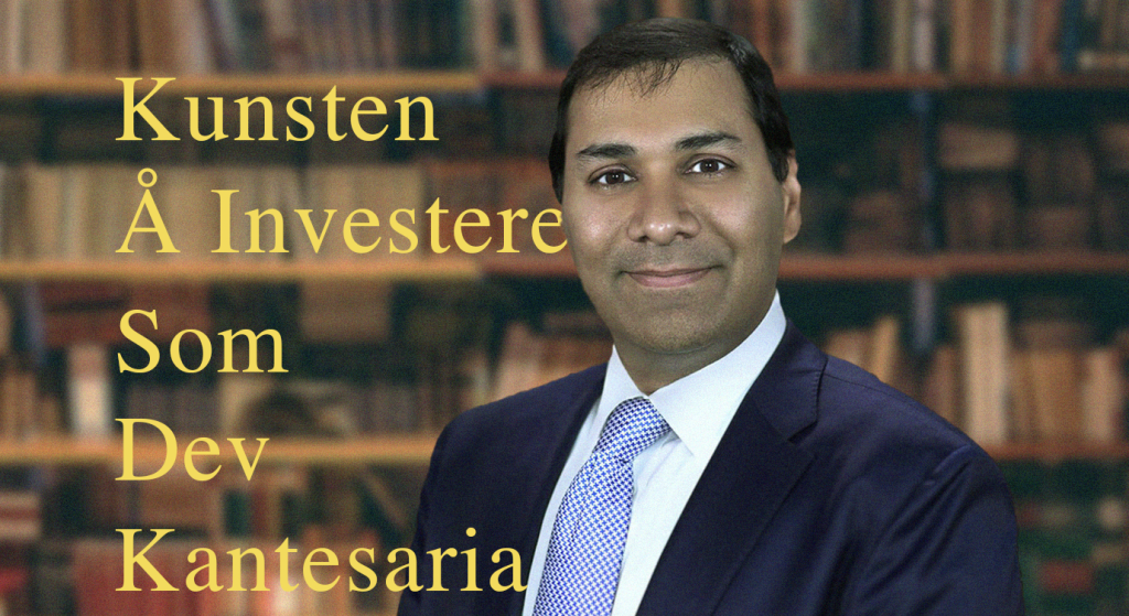 dev kantesaria investor