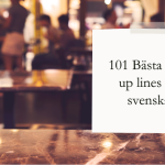 101 Bästa pick up lines på svenska