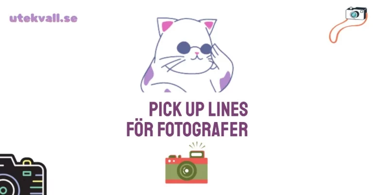 pick up lines för fotografer