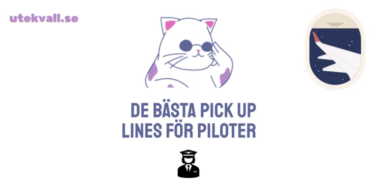 pick up lines för piloter