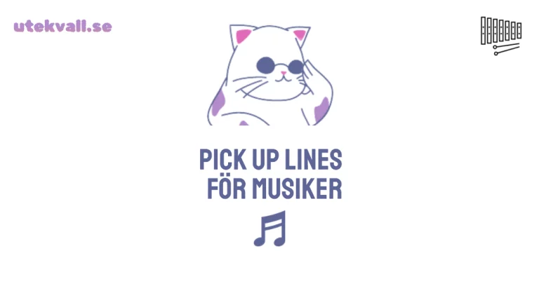 Pick Up Lines För Musiker