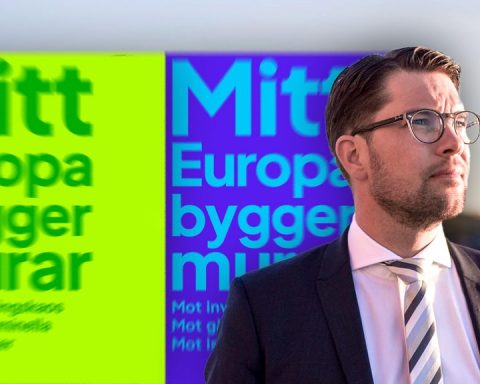 «Mitt Europa bygger murer»: Sverigedemokraterna lanserer EU-valgkampanje