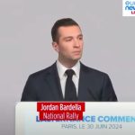 Patriotisk seier: Rassemblement National klar vinner av første runde av valget i Frankrike med 34,2 prosent