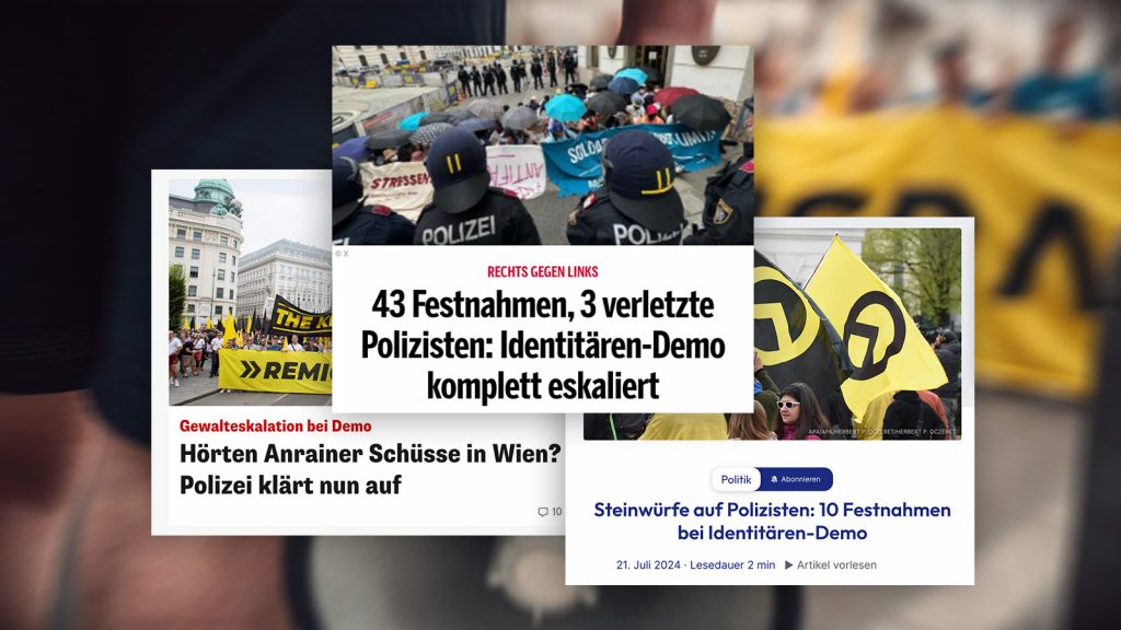 Pressen hetser og lyver om den velykkede remigrasjonsdemonstrasjonen i Wien