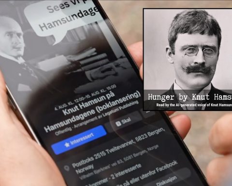 Legatum Publishing lanserer banebrytende lydbok: Hamsuns "Sult" med forfatterens KI-genererte stemme