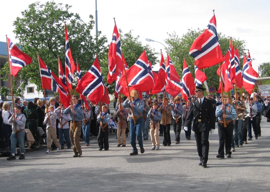 Det norske flagg er vår nasjons adelsmerke