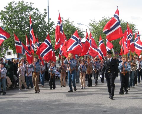 Det norske flagg er vår nasjons adelsmerke