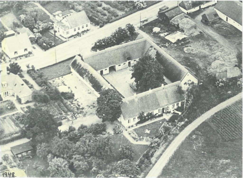 Billede af den oprindelige Våningstedgård