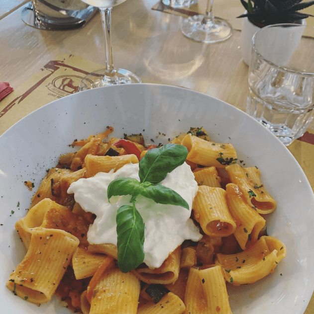 Pasta bij Osteria Delicati