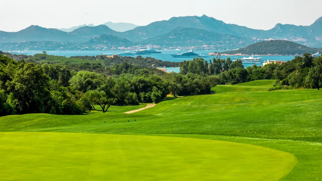 De 5 beste golfbanen op Sardinië 