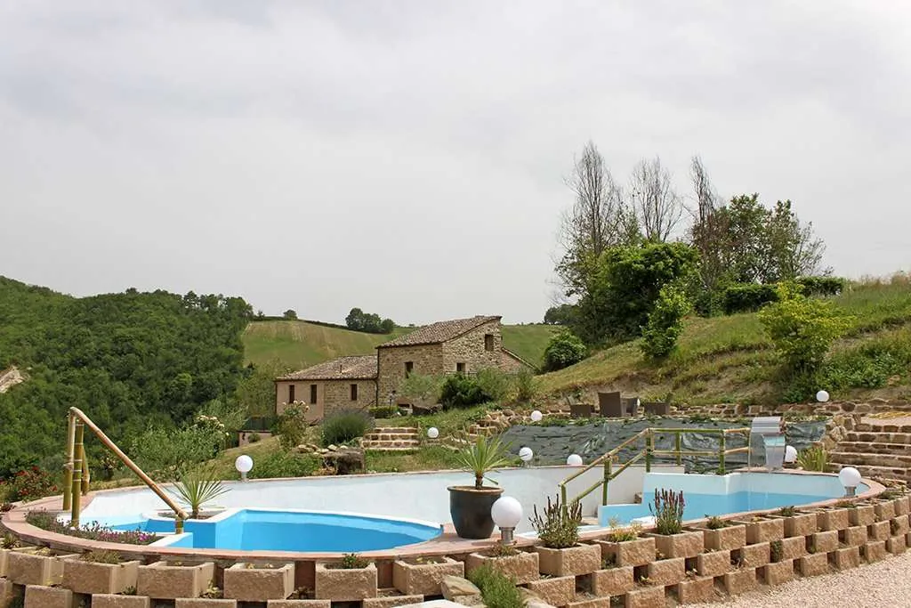 rustige agriturismo Le Marche