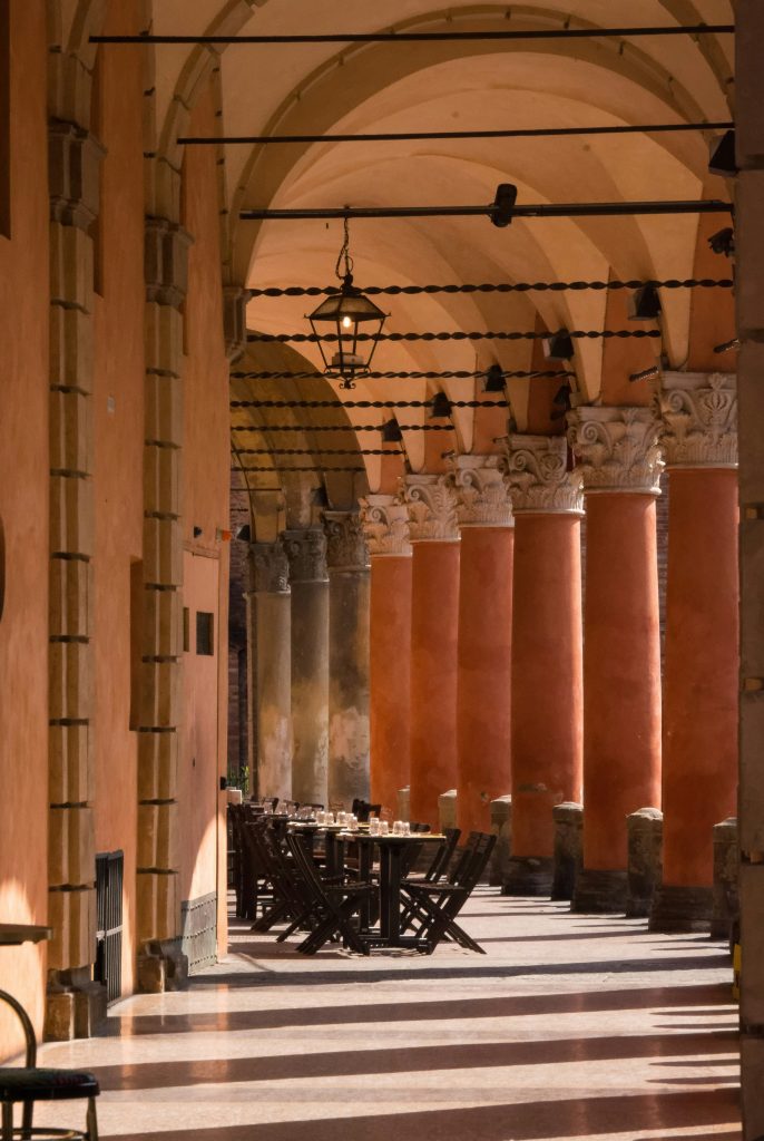 Portico's in Bologna